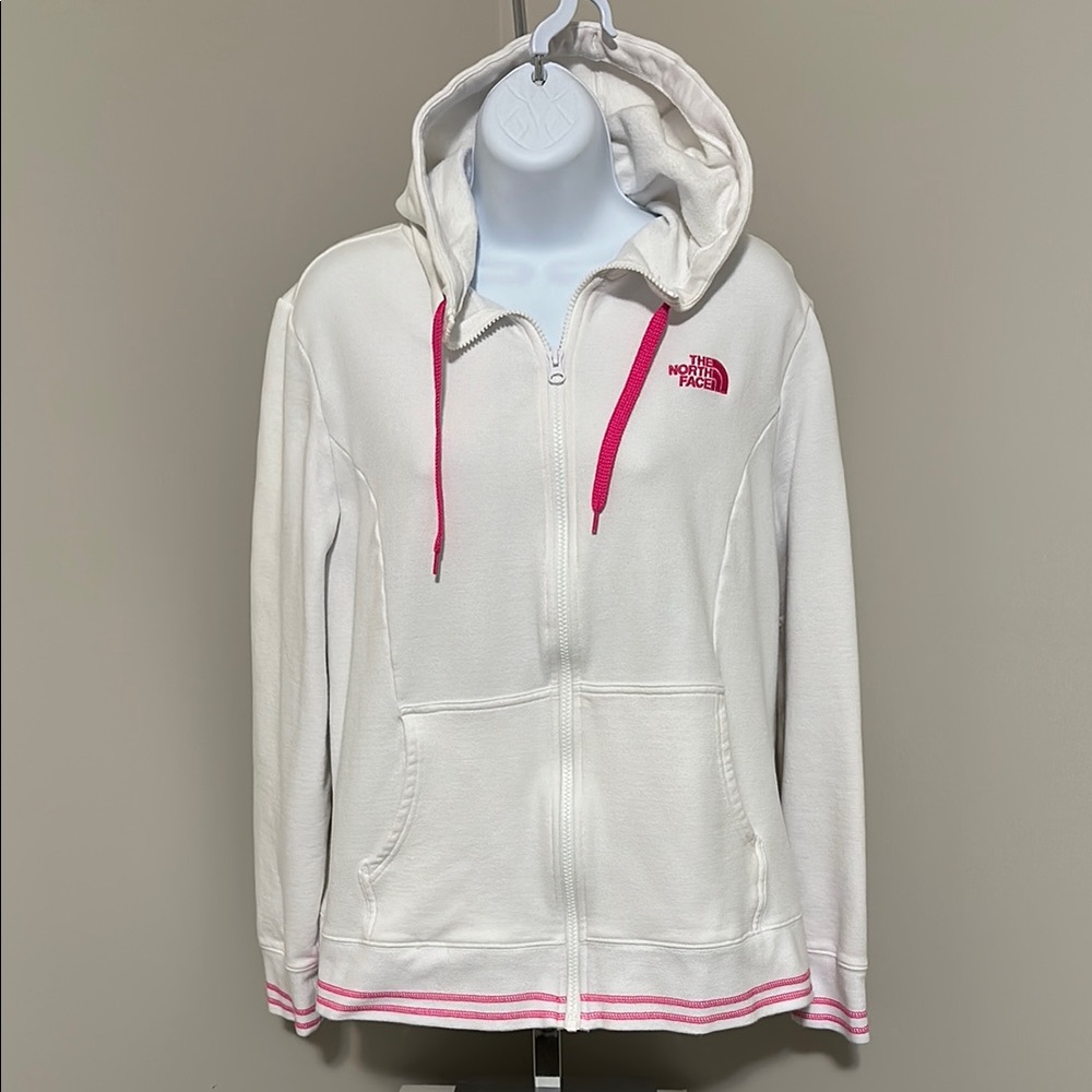 THE NORTH FACE Women's White Hoodie Jacket